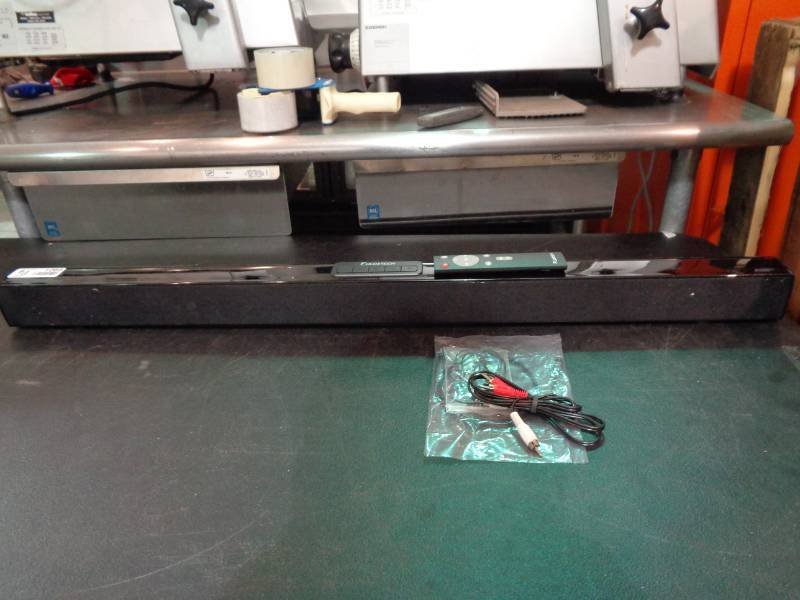 lot 1265 image: Fuloxtech Soundbar Missing power Cord