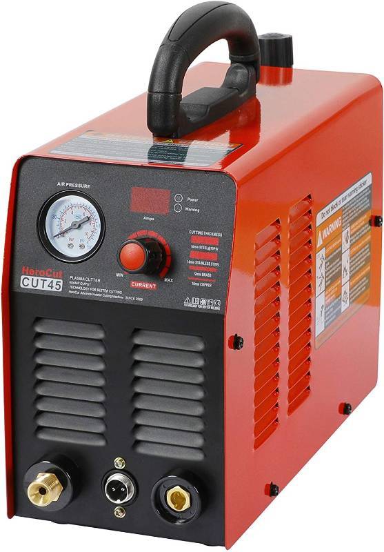 lot 1277 image: HeroCut CUT45i 110V Plasma Cutter IGBT 40Amp Air Plasma Cutter 10mm Clean Cut