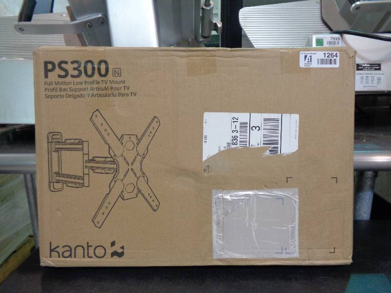 lot 1264 image: Kanto PS300 Full Motion Low Profile TV Mount