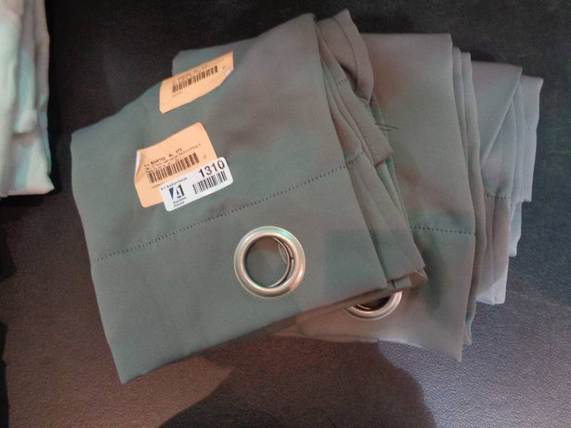 lot 1310 image: Grommet Top Blackout Window Curtain Panels 63 (2 Panels) - Sun Zero