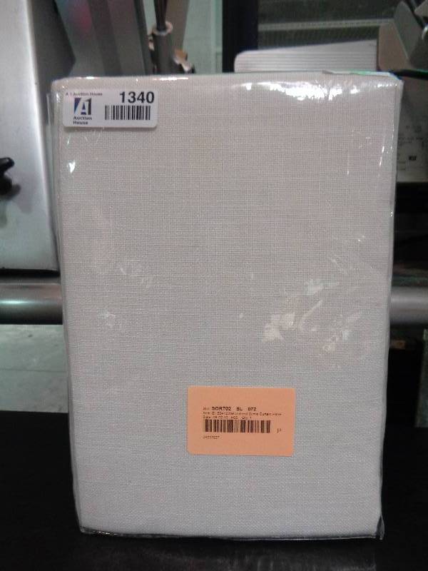 lot 1340 image: Unlined Zuma Blackout Curtain Panel 96  - Skyline Furniture