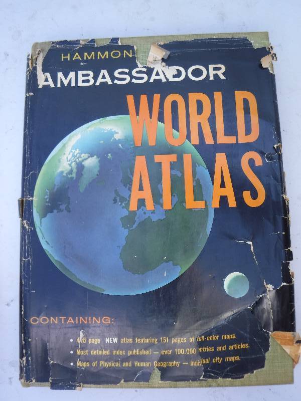 lot 6797 image: Hammond and company world atlas