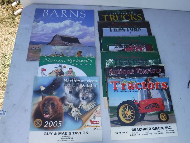 lot 6799 image: Calendar lot