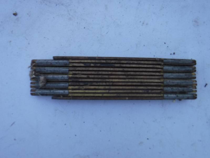 lot 6822 image: Folding wood tape measure