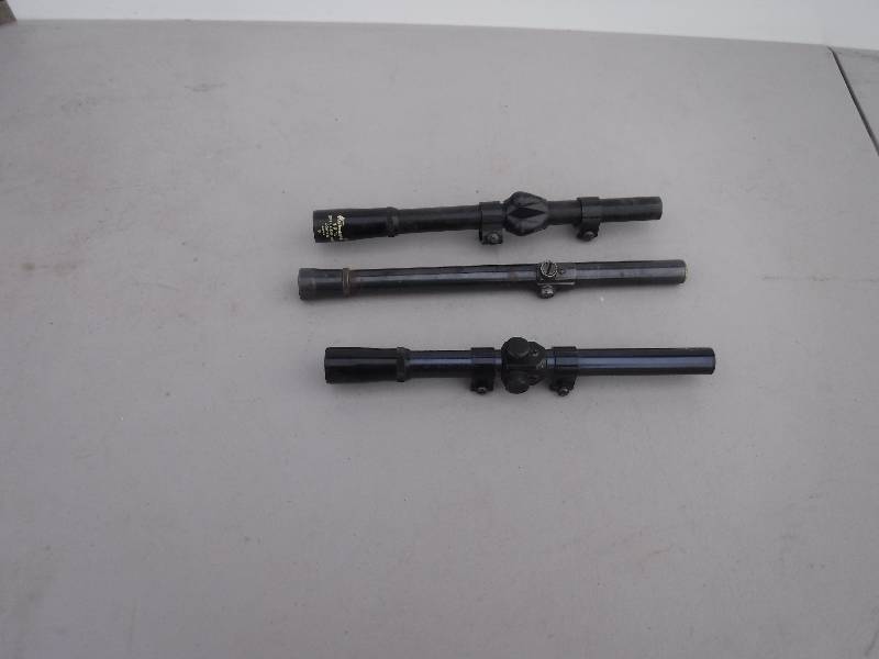 lot 6920 image: 22 caliber rifle scopes