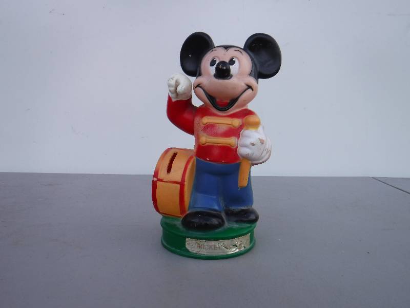 lot 6905 image: mickey mouse bank