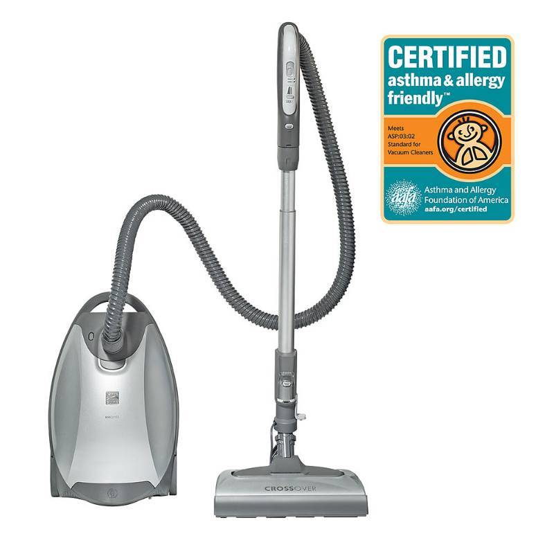 lot 1500 image: Kenmore Elite 21814 Pet Friendly CrossOver Canister Vacuum - SilverGray