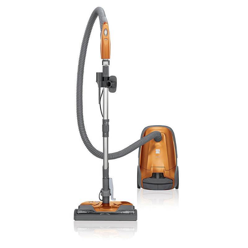 lot 1497 image: Kenmore 81214 200 Series Bagged Canister Vacuum - Orange