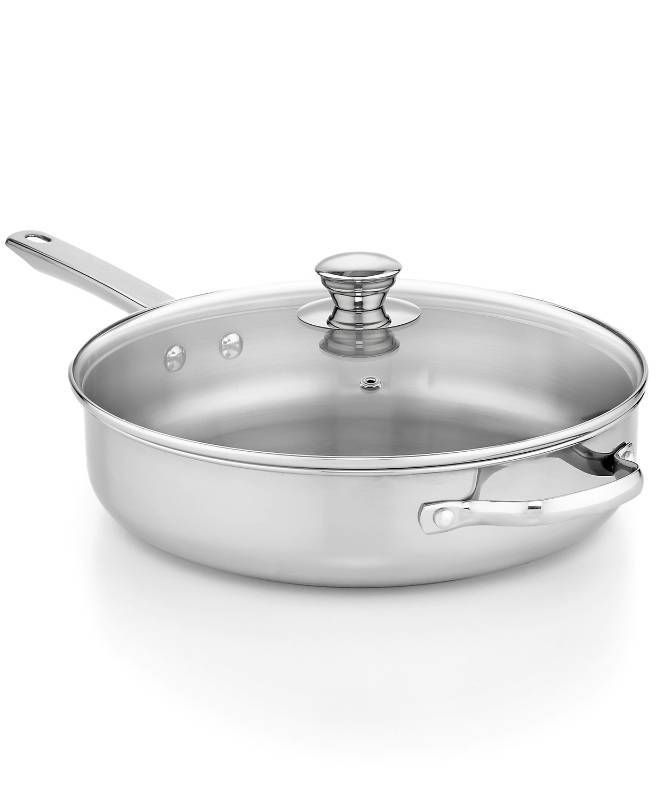 lot 1515 image: Tools of the Trade 4-Qt. Covered Saute Pan
