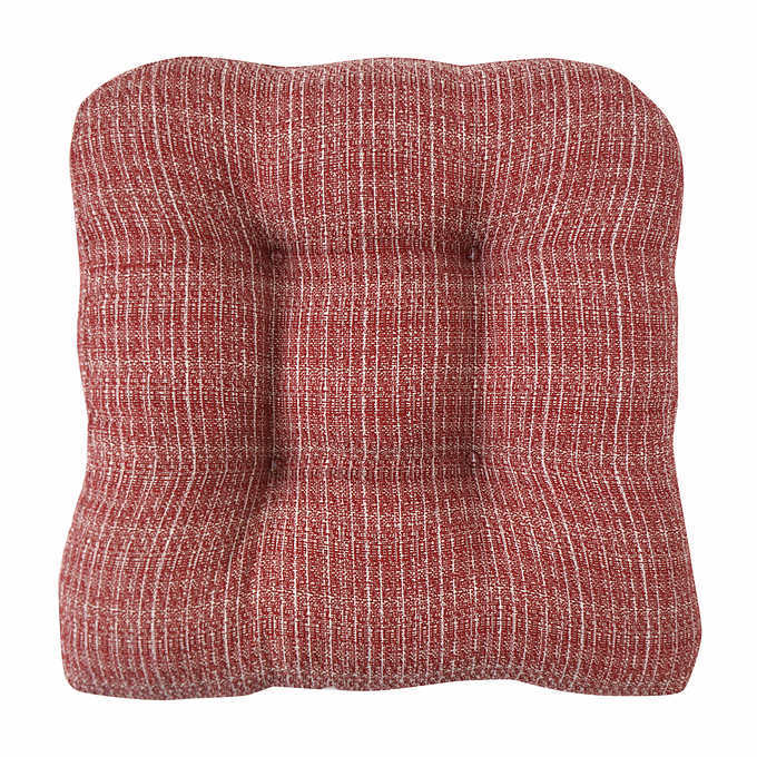 lot 1525 image: Sutton Place Memory Foam Chair Pad, 2-pack