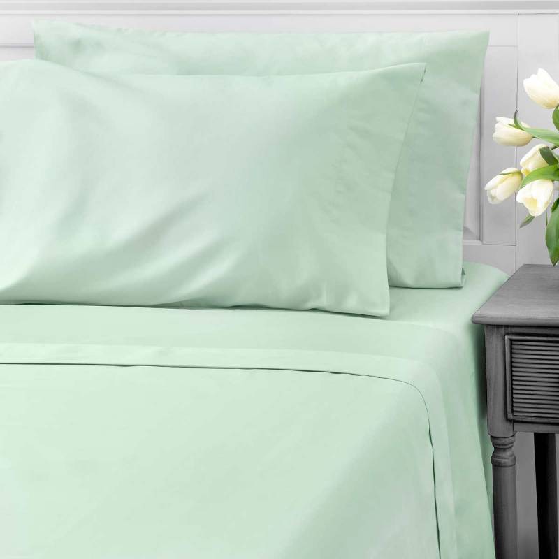 lot 1530 image: Goodrest Organic 6-piece Sheet Set - Queen, Green