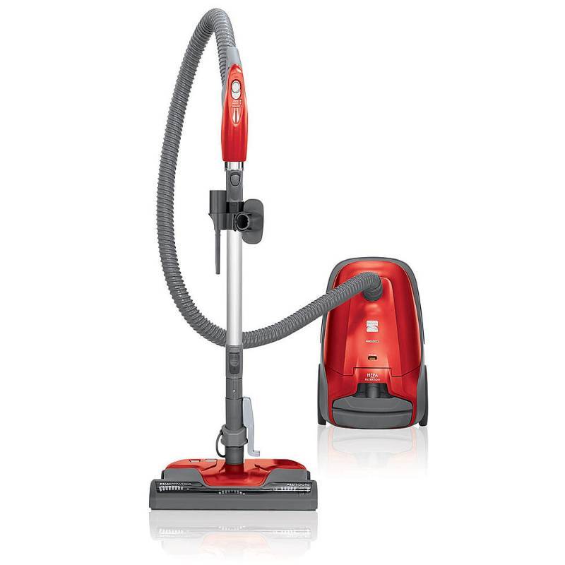 lot 1510 image: Kenmore 81414 400 Series Bagged Canister Vacuum - Red