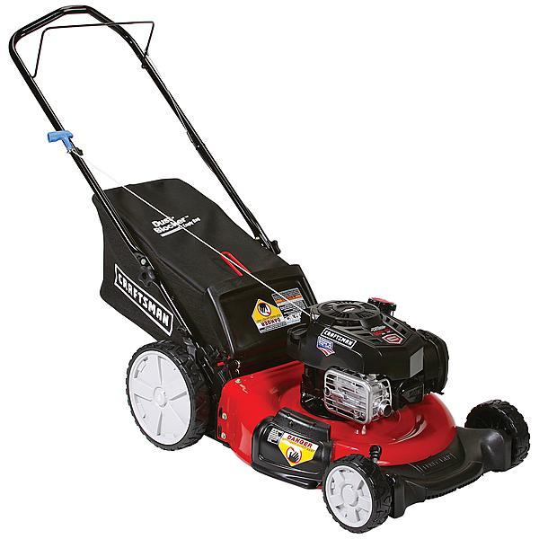 lot 1544 image: Used Craftsman Lawn Mower. Missing Bagger