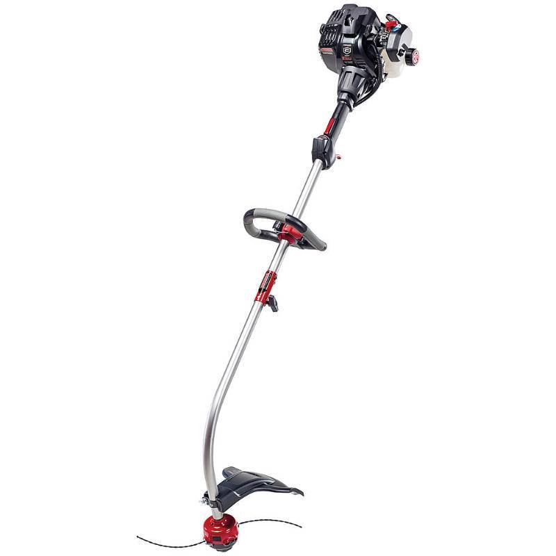 lot 1588 image: Craftsman 74087 41DDZ23C799 27cc 2-Cycle Curved Shaft WeedWacker Gas Trimmer