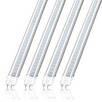 lot 1608 image: Ballast Compatible T8 2ft LED Tube 8W 5000K Clear