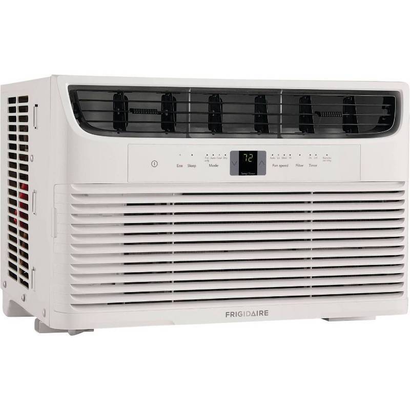 lot 1628 image: 8000 BTU Window-Mounted Room Air Conditioner, White - Frigidaire