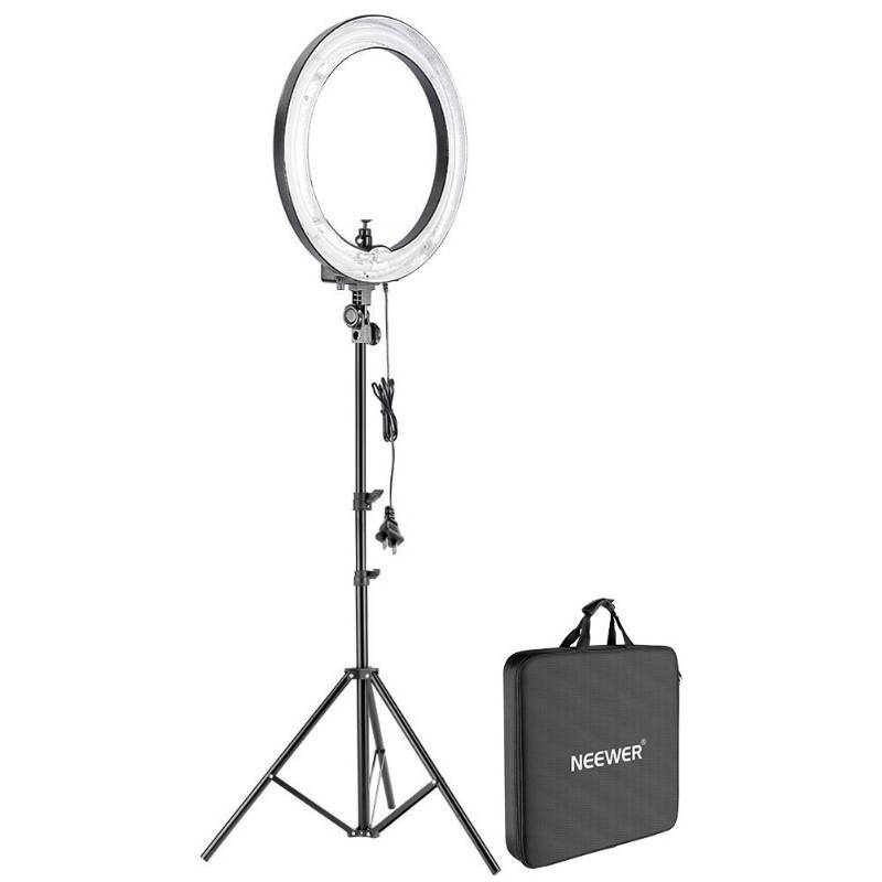 lot 1631 image: ASHANKS Camera PhotoVideo Ring Light Lighting Kit