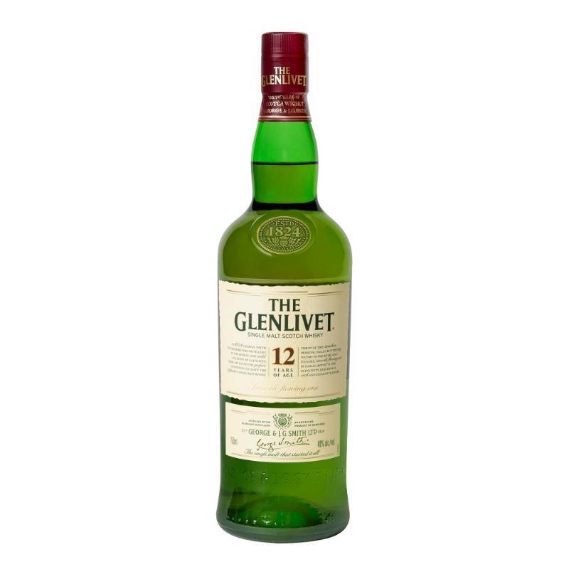 lot 8504 image: Glenlivet 12 Year Scotch Whisky 750 Ml