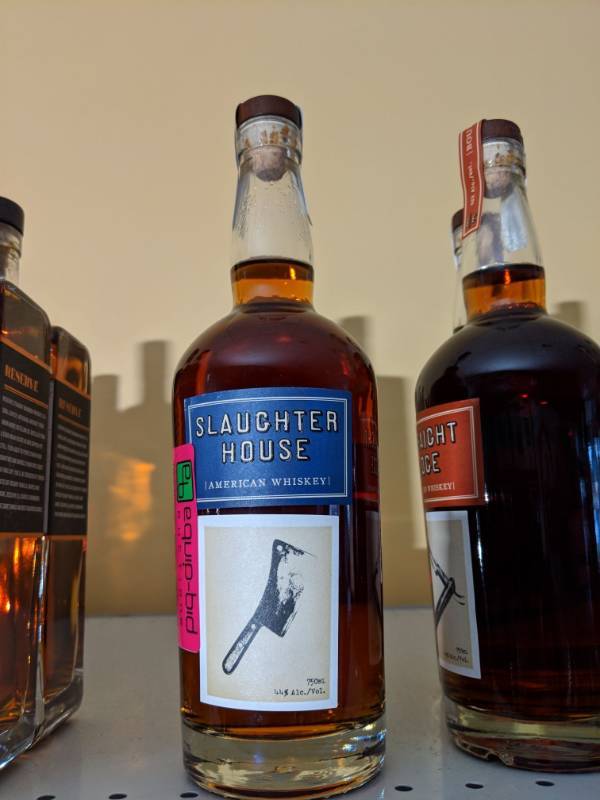 lot 8561 image: 750Ml Slaughter House American Whiskey 44 Percent Alcvol