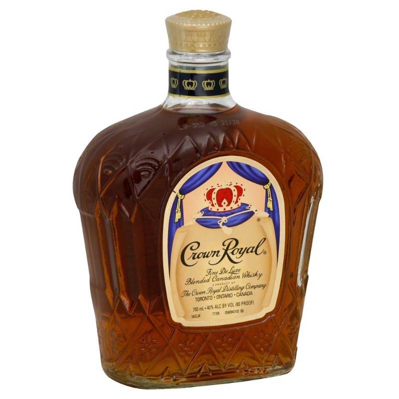 lot 8582 image: Crown Royal Fine Deluxe Blended Canadian Whisky, 750 mL (80 Proof)