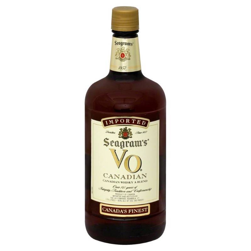 lot 8600 image: Seagrams VO Canadian Whisky, 1.75L