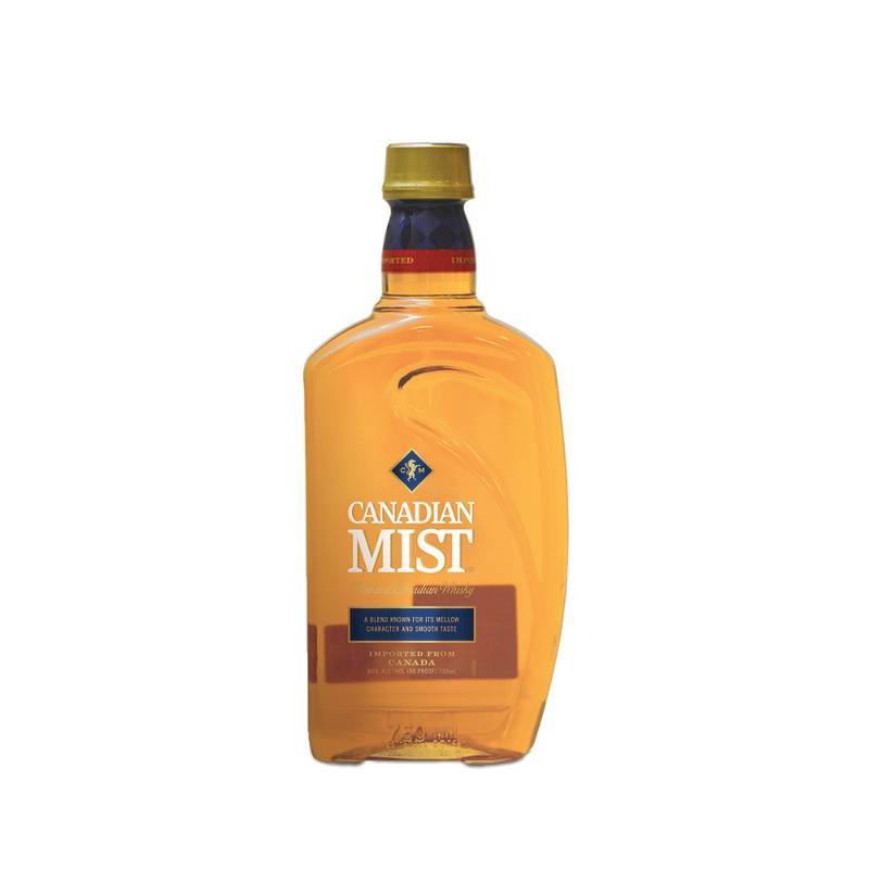 lot 8614 image: (2)Canadian Mist Whisky -750ml Plastic Bottle