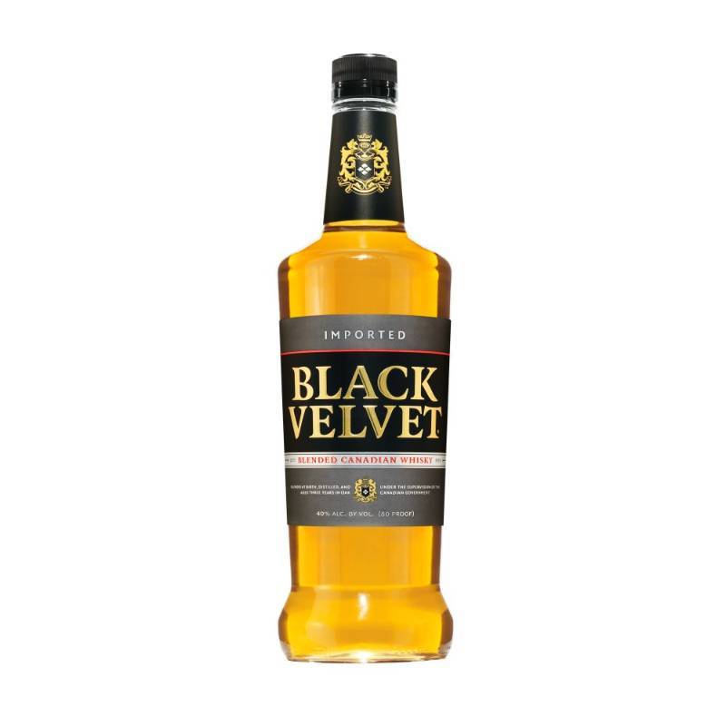 lot 8617 image: (2) Black Velvet Canadian Whisky 750ml 40 Per By Vol 80 Proof