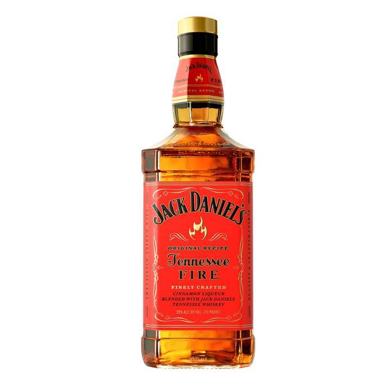lot 8696 image: Jack Daniels Tennessee Fire Whiskey, 750mL