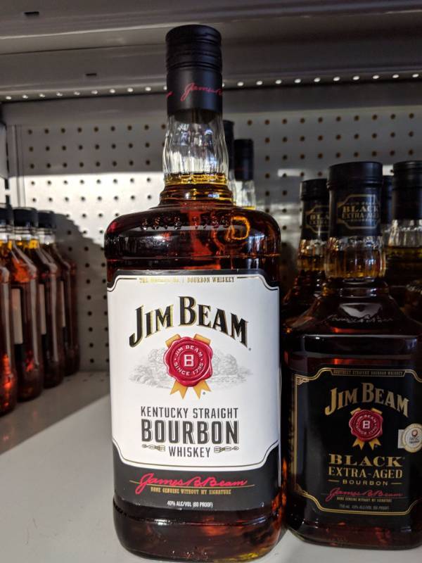lot 8731 image: Jim Beam Kentucky Straight Bourbon Whisky 1.75L