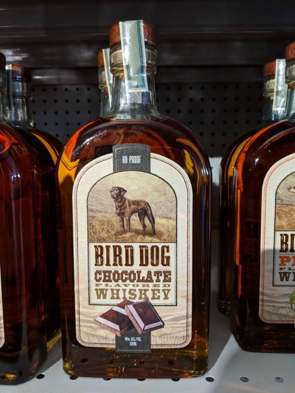 lot 8759 image: (3) Bird Dog Chocolate Flavored Whiskey 750ML