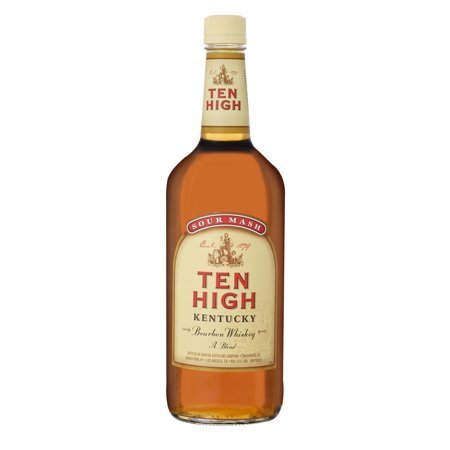 lot 8796 image: (3) Ten High Kentucky Bourbon Whiskey 1.0l 80pf