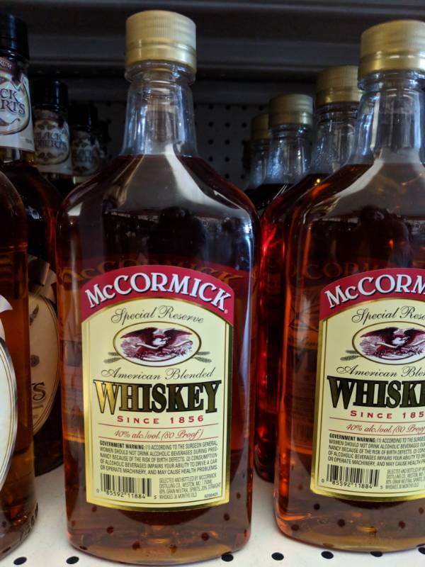 lot 8799 image: (6) McCormick Special Reserve American Blended Whiskey
