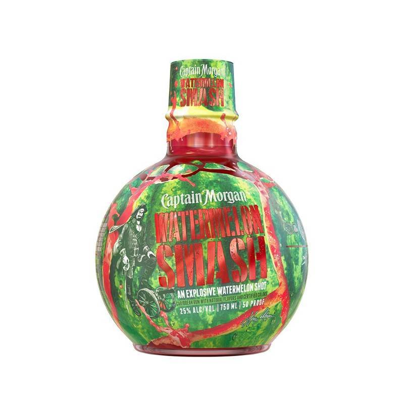 lot 8804 image: (2) Captain Morgan Watermelon Smash, 750 mL (50 Proof)