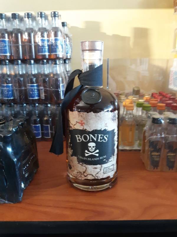 lot 8809 image: Bones Virgin Islands Rum
