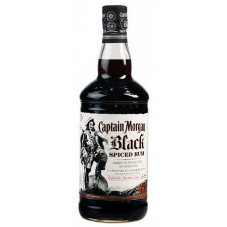 lot 8817 image: Captain Morgan Black Spiced Rum 750ml