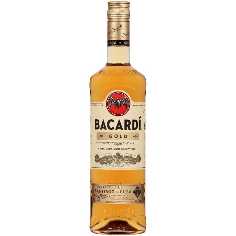 lot 8833 image: (3)&nbspBacardi Gold Pet 750ml