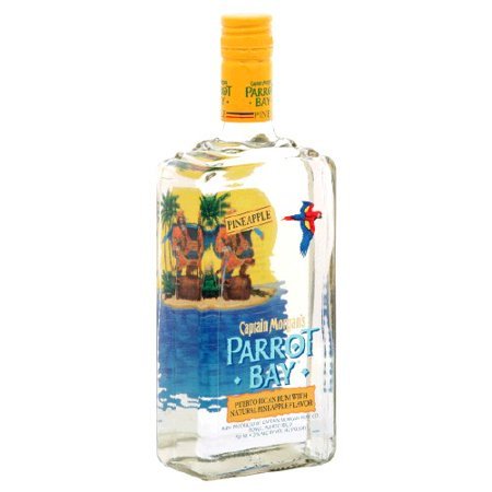 lot 8863 image: (3)Captain Morgan Parrot Bay Pineapple 750ml