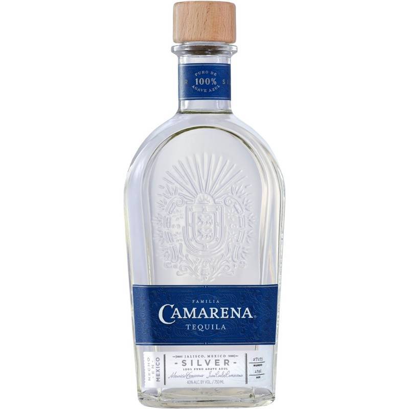 lot 8924 image: 750ML Familia Camarena Silver 100 Per Agave Azule Tequila