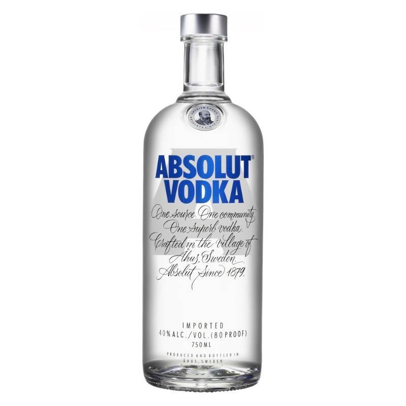 lot 9013 image: (2) Absolut Vodka 750 ml