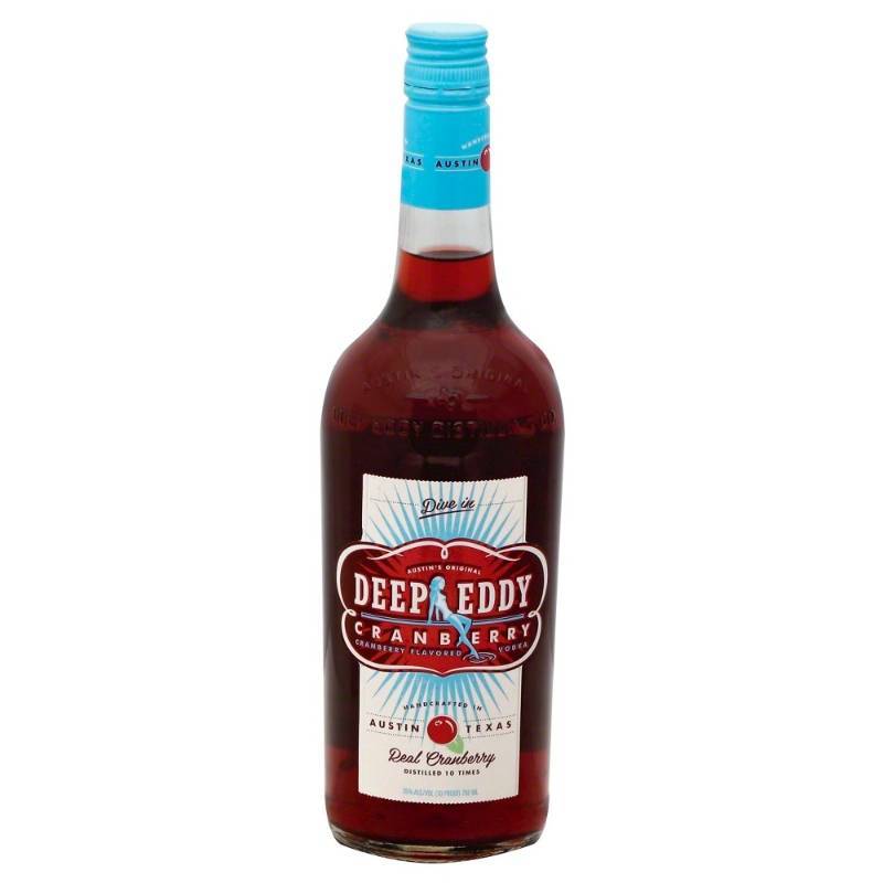 lot 9033 image: (2) Deep Eddy Cranberry Vodka - Skyy Vodka