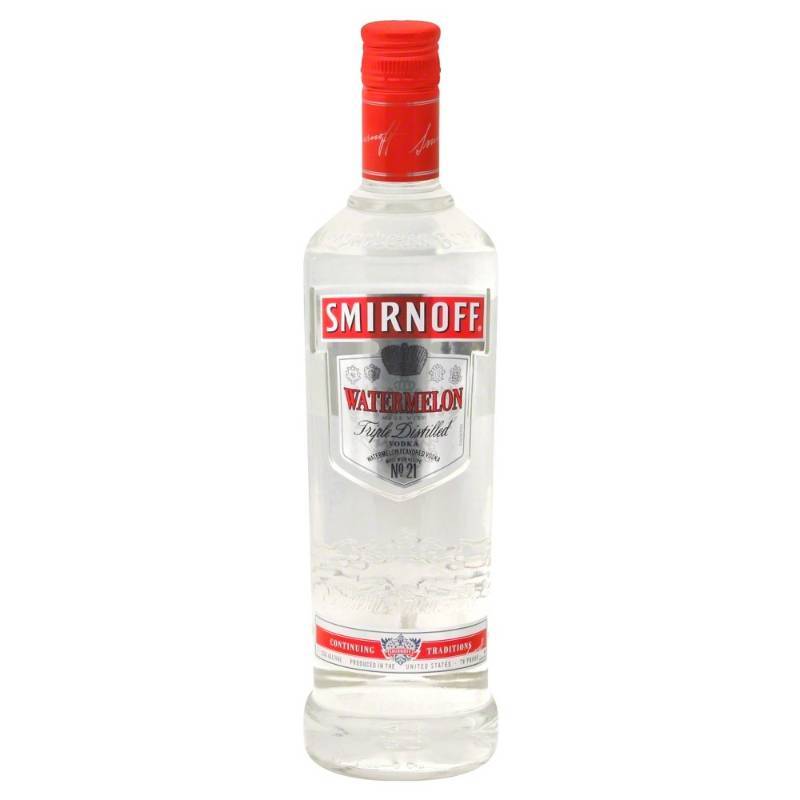 lot 9044 image: (3) 750ML Smirnoff No21 Watermelon Vodka 35 Perc Alc By Vol