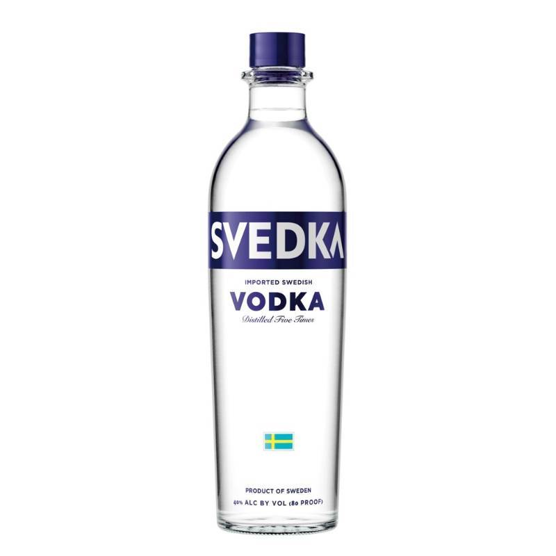 lot 9055 image: (6) 750ML Svedka Imported Swedish Vodka