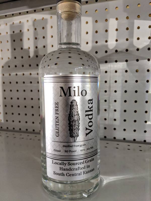 lot 9059 image: 750mL Milo Vodka Gluten Free Distilled From Grain 80 Proof 40 Perc Alc By Vol