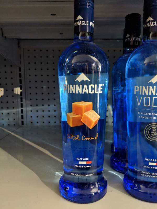 lot 9074 image: (5) 750ML Pinnacle Salted Caramel Flavored Vodka