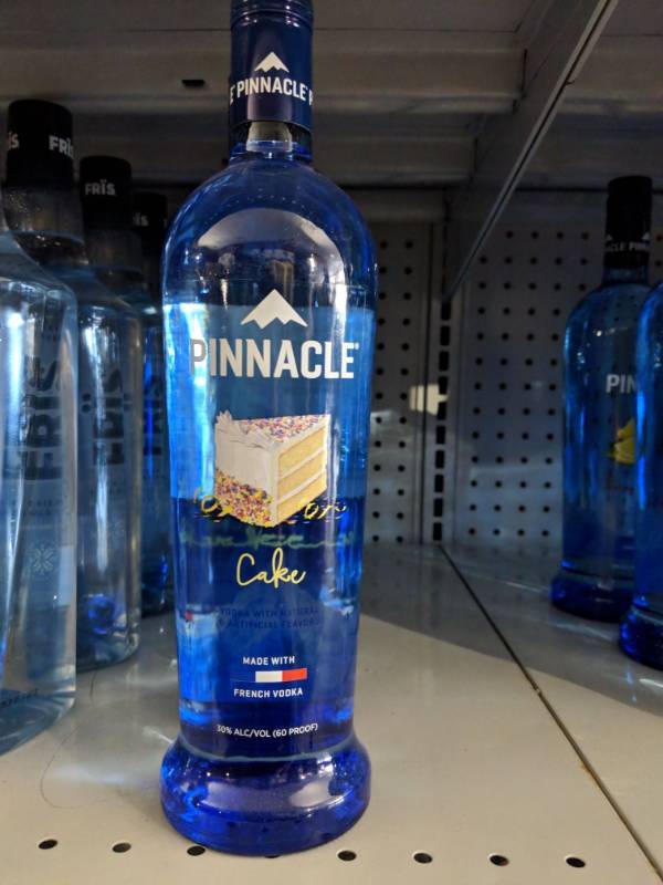 lot 9076 image: (4) 750ML Pinnacle Cake Flavored Vodka 30 Perc Alc By Vol 60 Proof