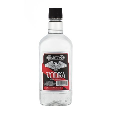 lot 9102 image: (4) 750mL Barton Vodka Traveler 40 Per Alc By Vol 80pf