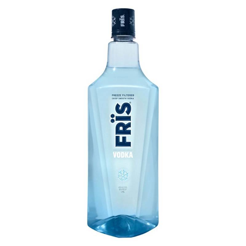 lot 9107 image: (2) 1.75mL Fris Vodka Distilled Four Times 40 Perc Alc By Vol 80 Proof