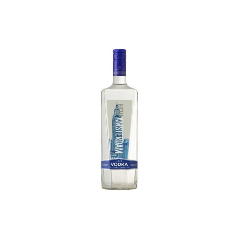 lot 9109 image: (3) 750mL New Amsterdam Vodka Five Times Distilled 40Perc Alc By Vol 80 Proof