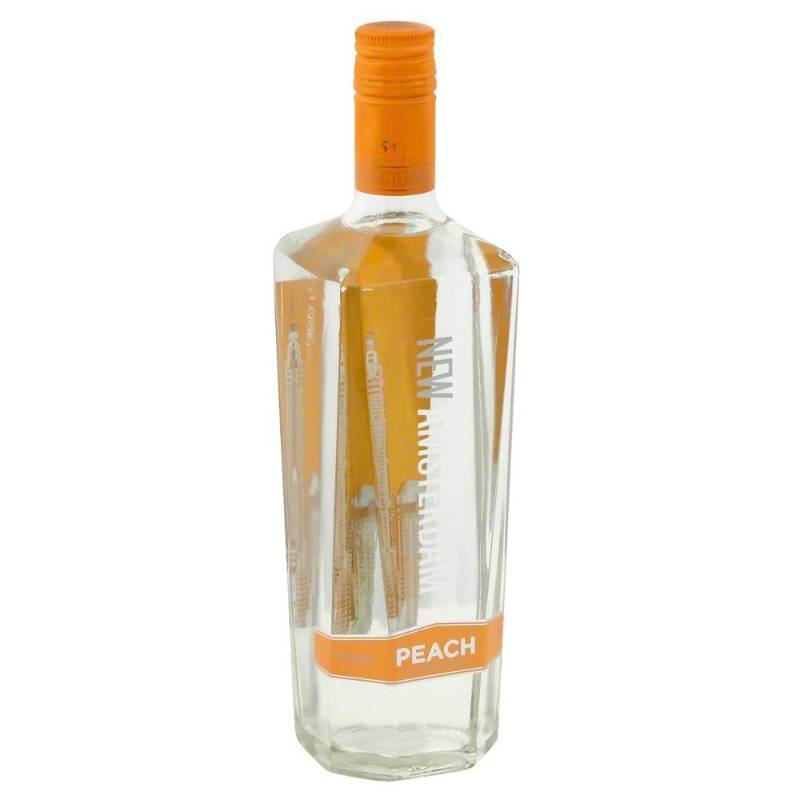 lot 9115 image: (3) 750mL New Amsterdam Peach Vodka 35 Per Alc By Vol 70 Proof