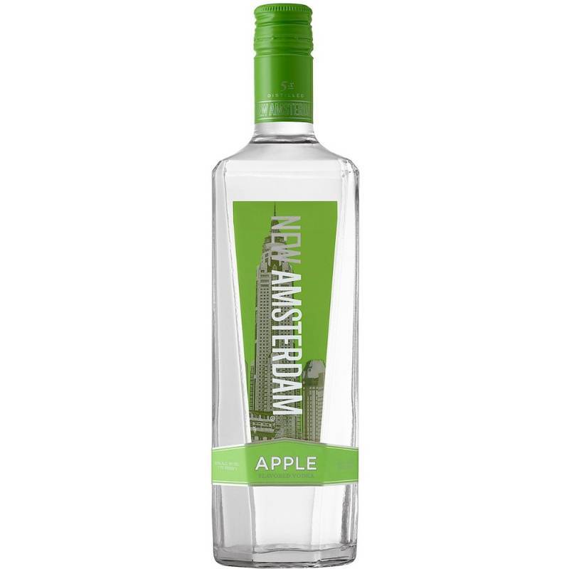 lot 9116 image: (3) 750mL New Amsterdam Apple Vodka 35 Per Alc By Vol 70 Proof